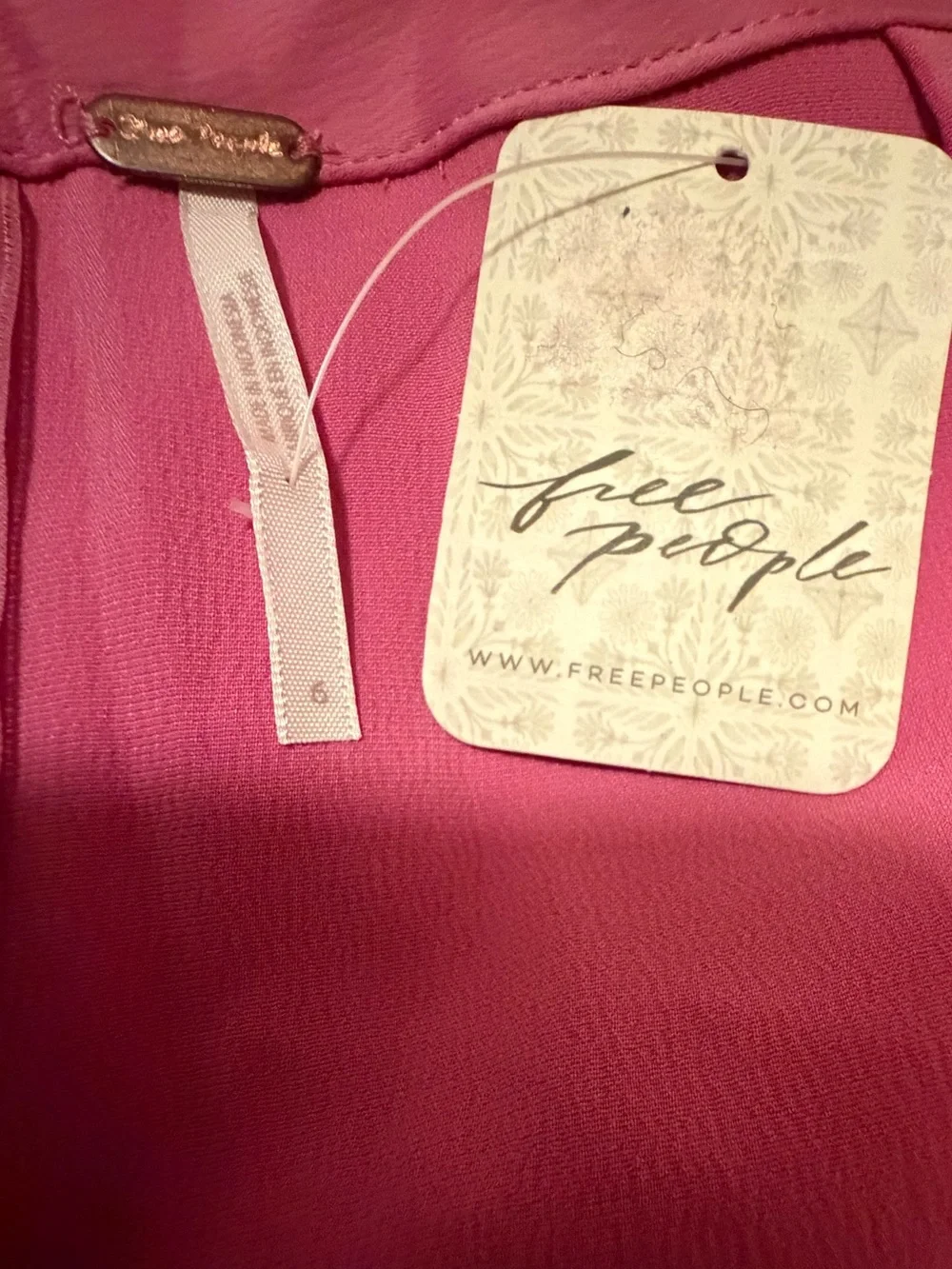 Free People sleek satin